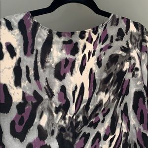 Citiknits animal print dress